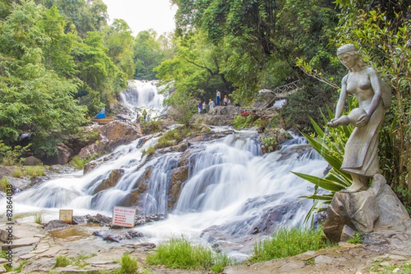 Obraz Datanla waterfall in Da Lat city (Dalat), Vietnam