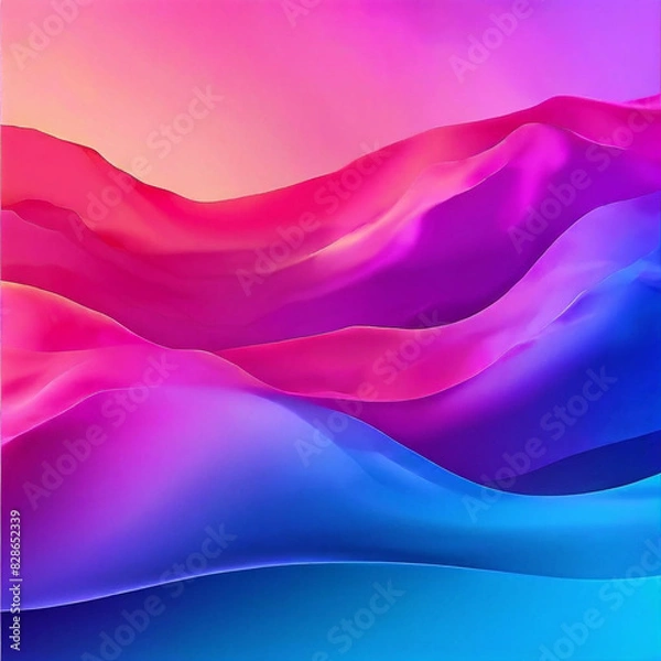 Fototapeta Presentation background featuring dynamic gradients