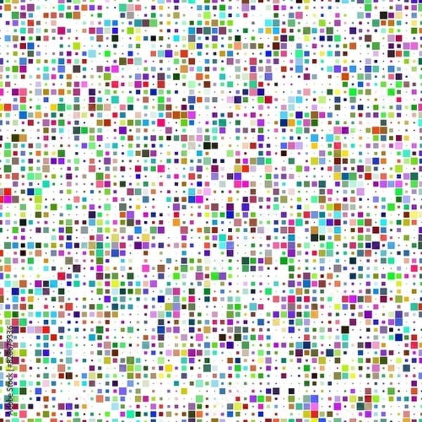 Fototapeta abstract rectangular pattern with randomly sized shapes