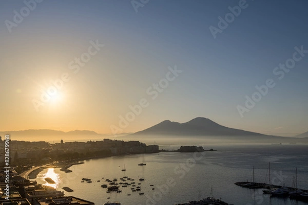 Obraz Panoramic view of Naples Italy