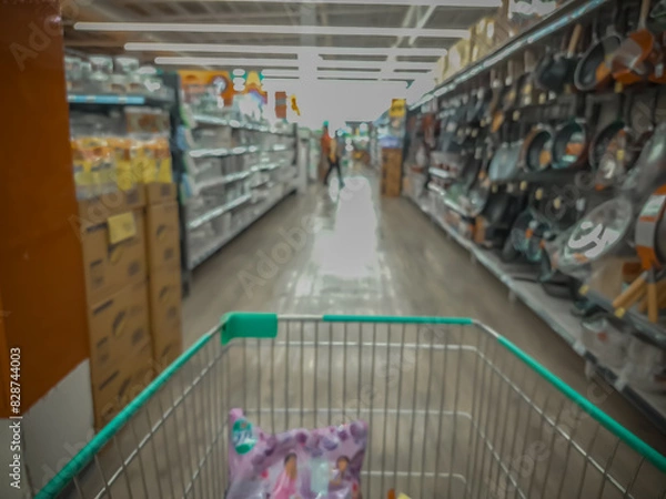 Obraz Blurred  people