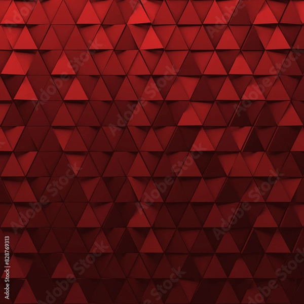 Obraz CGI 3d rendering triangular abstract wallpaper background	
