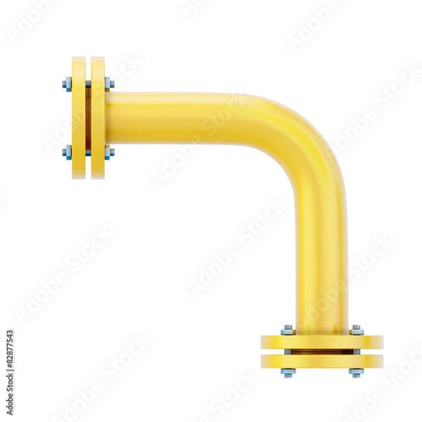 Fototapeta Angle connection pipes