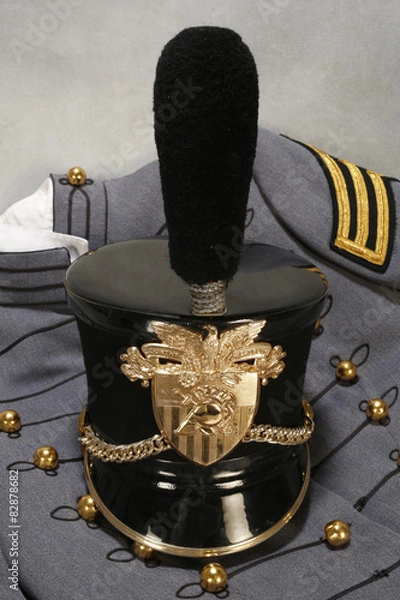 Obraz Authentic West Point military uniform with hat.