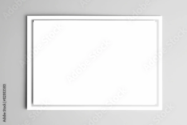 Fototapeta Blank frame card