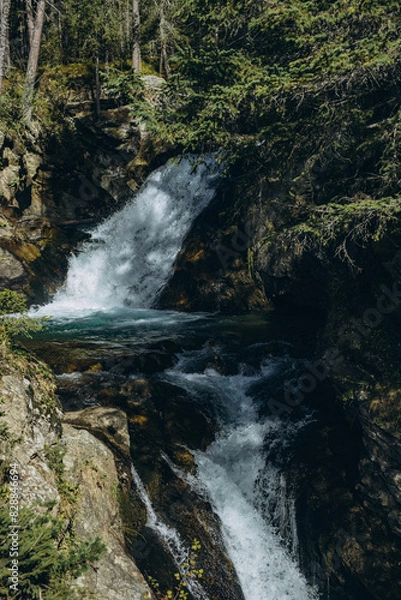 Obraz Waterfall in the Austrian Alps
