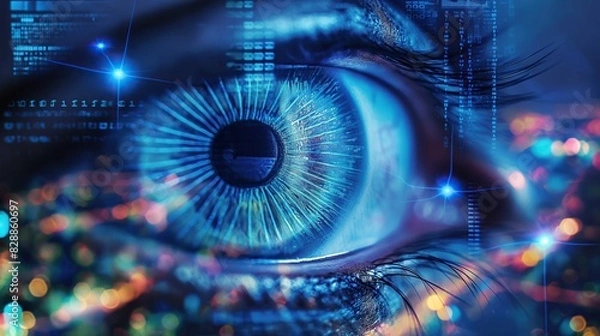 Fototapeta ai collecting big data