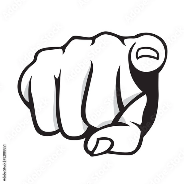 Obraz Palec wskazujący