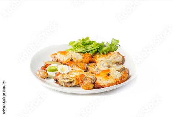 Obraz Блюдо из свинины