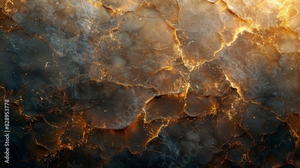 Fototapeta Background of Bronze Marble Classic and luxurious, with a warm metallic sheen,space for text