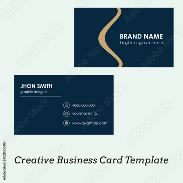 Obraz Creative Business Card Template
