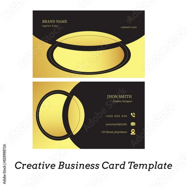 Obraz Creative Business Card Template