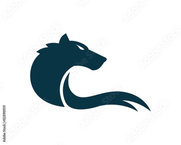 Obraz Wolf Vector Graphic