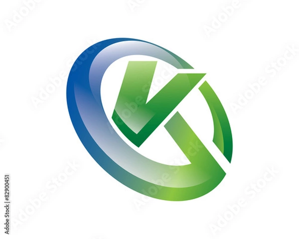 Obraz GK Logo Template