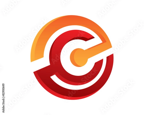 Obraz EC Logo Template