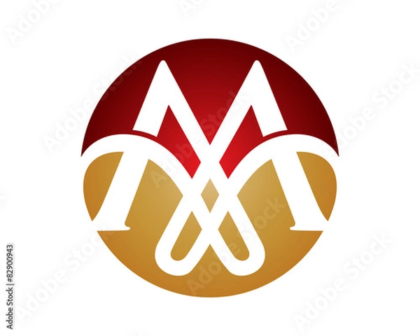 Obraz M Logo Template