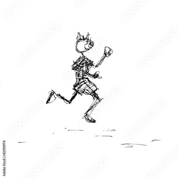 Fototapeta Scruff Boy