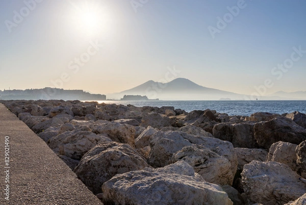 Obraz Panoramic view of Naples Italy