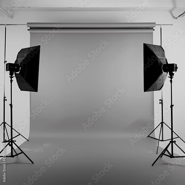 Obraz studio flash light