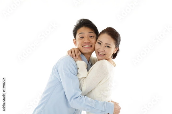 Fototapeta 若いカップル