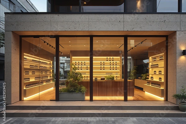 Obraz おしゃれな店舗の外観