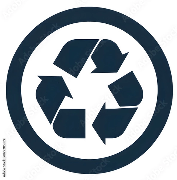 Obraz recyclable icon