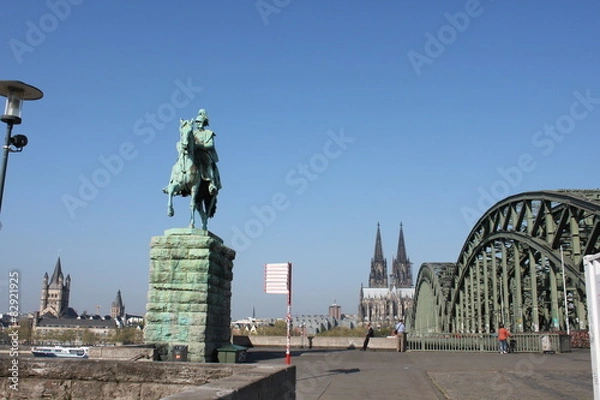 Obraz Hohenzollernbrücke