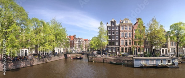 Obraz Panorama Amsterdamu