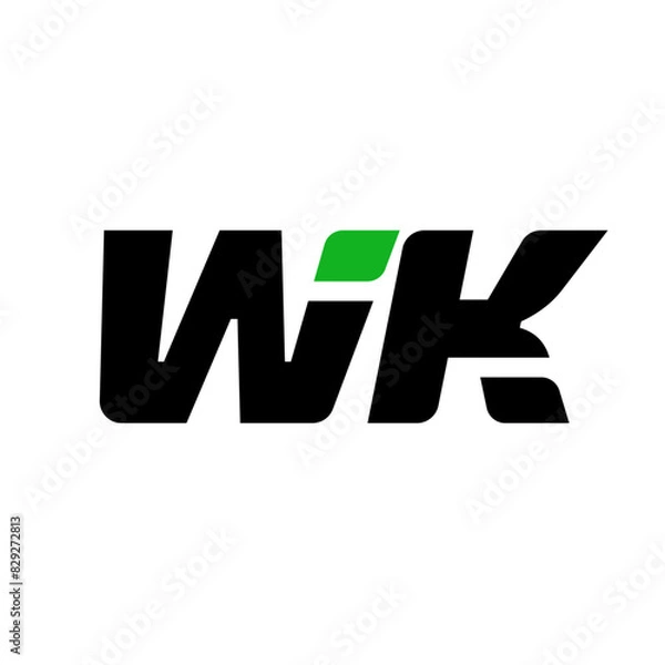 Fototapeta wk Brand Monogram