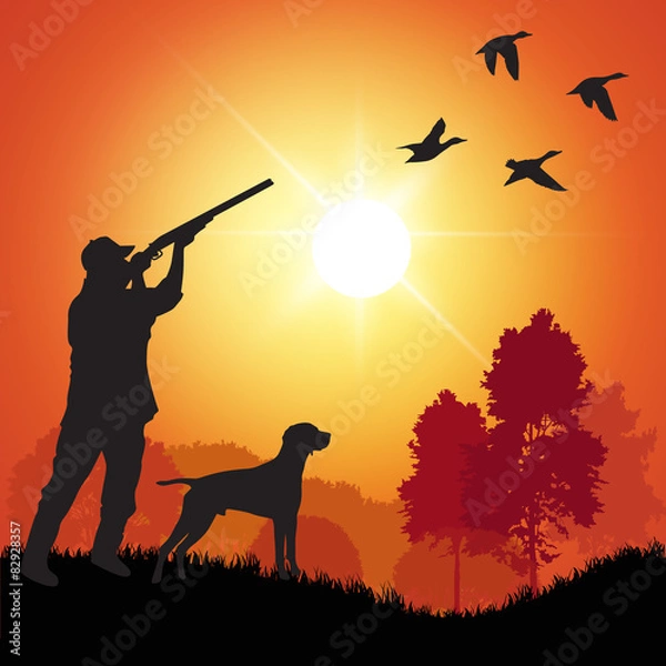 Obraz Duck hunter