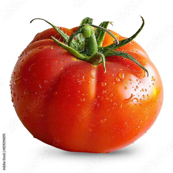 Obraz Tomato Isolated on A Transparent Background.