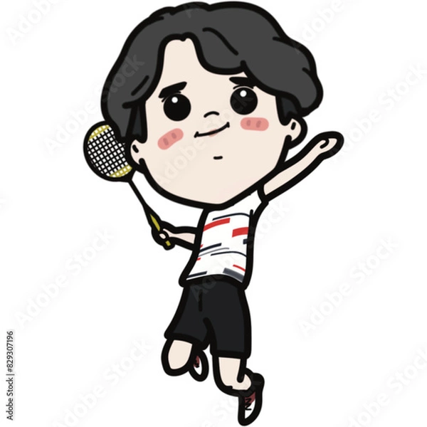 Obraz 배드민턴 캐릭터