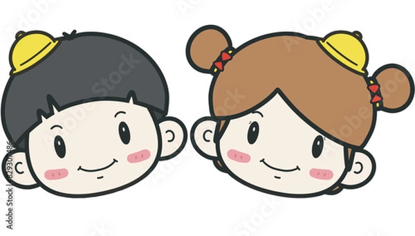 Obraz 귀여운 아이들.