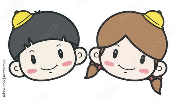 Obraz 귀여운 아이들.