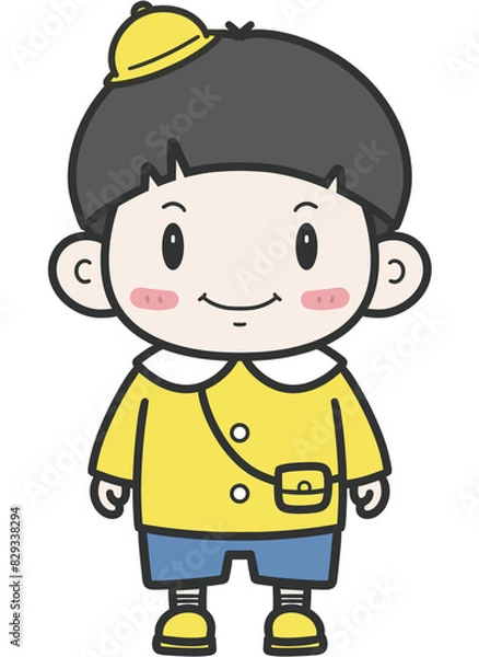 Obraz 사랑스러운 귀여운 어린아이