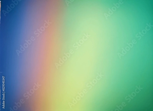 Obraz Abstract Green Gradient backdrop background, , Generative AI