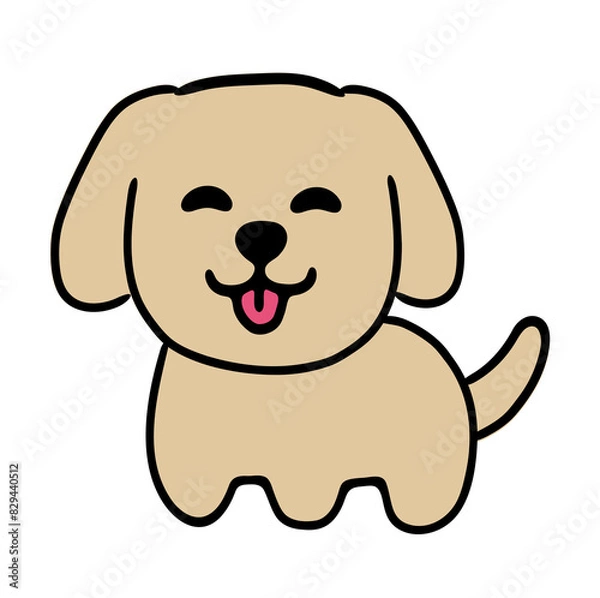 Fototapeta dog cartoon