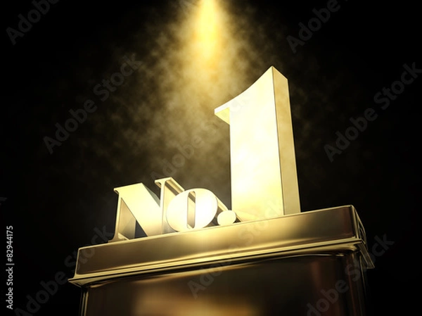 Obraz No 1 -  Sockel - Gold Spot