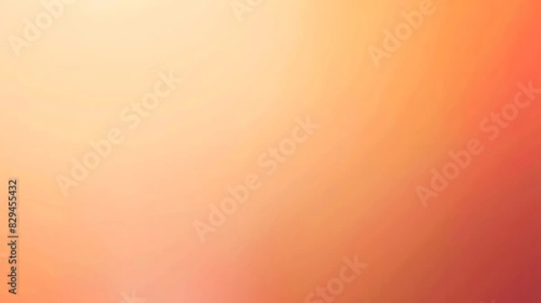 Fototapeta beige orange gradient background. Generative AI.