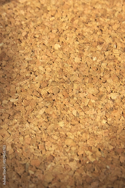 Fototapeta Cork texture of yoga block