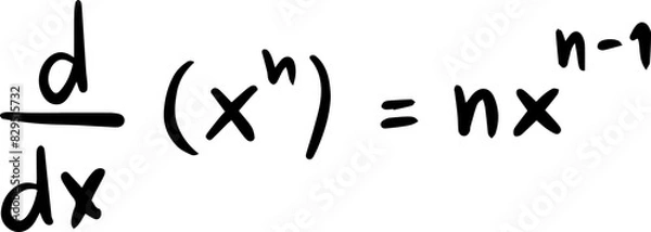 Obraz calculus rules math handwritten 