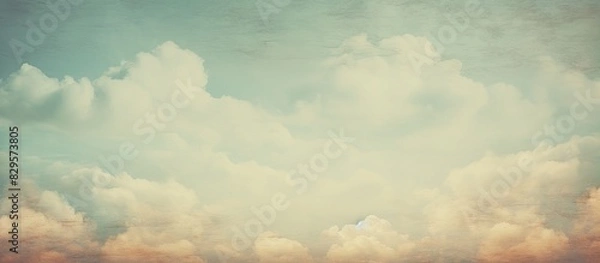 Obraz Vintage sky background with copy space image
