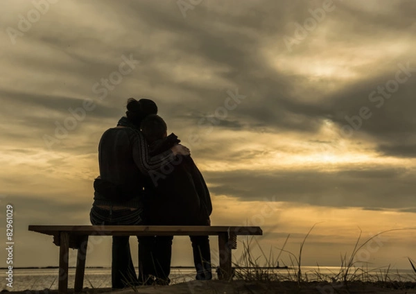 Obraz Mother and son