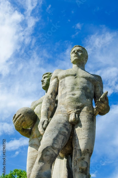 Fototapeta Sportlerdenkmal