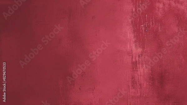 Obraz A cranberry red solid color background