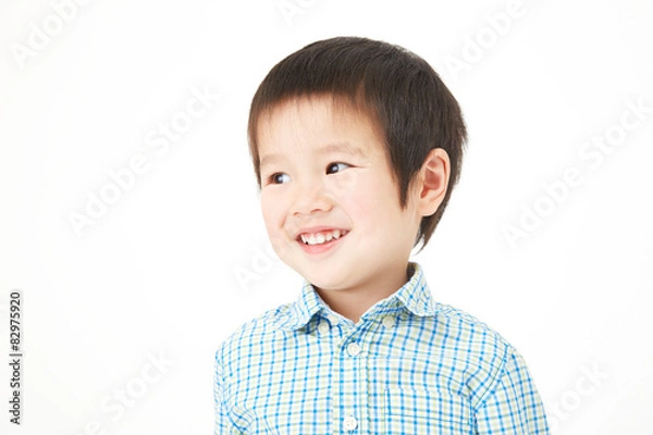 Fototapeta 笑顔の男の子