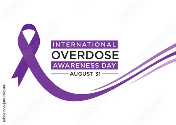 Fototapeta International Overdose Awareness Day  is a global event held on August 31st each year. 