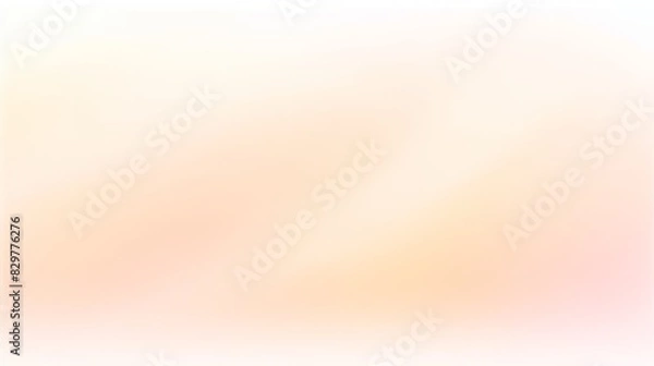 Fototapeta Nude background. Beige gradient texture. Pastel neutral color gradation. Blurred simple wallpaper.
