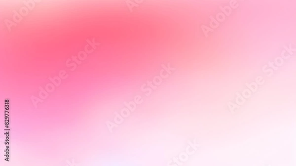 Fototapeta Pink pastel background. Soft gradient with red and purple colors. Blur pattern for design.