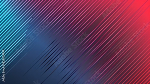Obraz Dynamic Intersection: Capturing the Elegance of Diagonal Lines Converging in a Striking Composition, Symbolizing Harmony and Progress in Modern Design